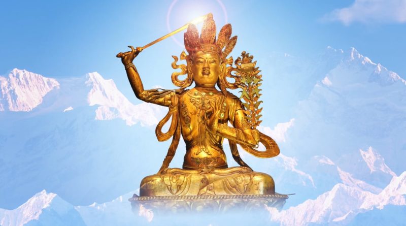 Manjushri a great Buddha and bodhisattva